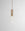 Finish:Antique Brass|||Glass:Clear Reeded|||Flume 80 Pendant in antique brass with clear reeded glass ip44