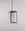 Finish:Bronze|||Glass:Clear Reeded|||Hazel Small Pendant Light in bronze and reeded glass