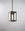 Finish:Bronze|||Glass:Clear|||Lilac Small Pendant Light in bronze and clear glass