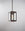 Finish:Bronze|||Glass:Clear Reeded|||Lilac Small Pendant Light in bronze and reeded glass