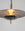 Finish:Antique Brass / Black Marble|||Luna 350 Pendant with black marble