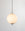 Finish:Antique Brass|||Suspension:Adjustable Wire (2m)|||Nova globe in antique brass with adjustable suspension wire