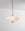 Finish:Antique Brass|||Nova Wide Pendant in antique brass with opal white glass