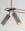 Suspension:Drop Rod|||Spot 6 Pendant in antique brass with drop rod
