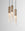 Finish:Antique Brass|||Flume 50 3 drop Pendant in Antique Brass in Alabaster