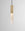 Finish:Satin Brass|||Flume 80 Pendant in Satin Brass in Alabaster