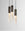 Finish:Bronze|||Flume 50 3 drop Pendant in Bronze in Alabaster