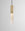 Finish:Satin Brass|||Flume 50 Pendant in Satin Brass in Alabaster
