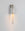 Finish:Satin Nickel|||Flume Wall Light in Satin Nickel in Alabaster