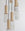 Finish:Antique Brass|||Glass:Clear Reeded|||Flume 6 Drop Grouping in antique brass with clear reeded glass