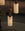 Flume 80 Alabaster 6 Drop Grouping in Antique Brass