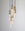 Finish:Antique Brass|||Flume 50 6 drop Pendant in Antique Brass in Alabaster