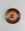 Finish:Bronze|||Stone:Red Marble|||Luna 450 Wall Light with red marble