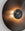 Finish:Bronze|||Stone:Black Marble|||Luna 550 Wall Light with black marble