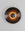 Finish:Bronze|||Stone:Black Marble|||Luna 550 Wall Light with black marble