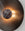 Finish:Bronze|||Stone:Red Marble|||Luna 550 Wall Light with red marble