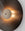 Finish:Bronze|||Stone:Travertine|||Luna 550 Wall Light with travertine