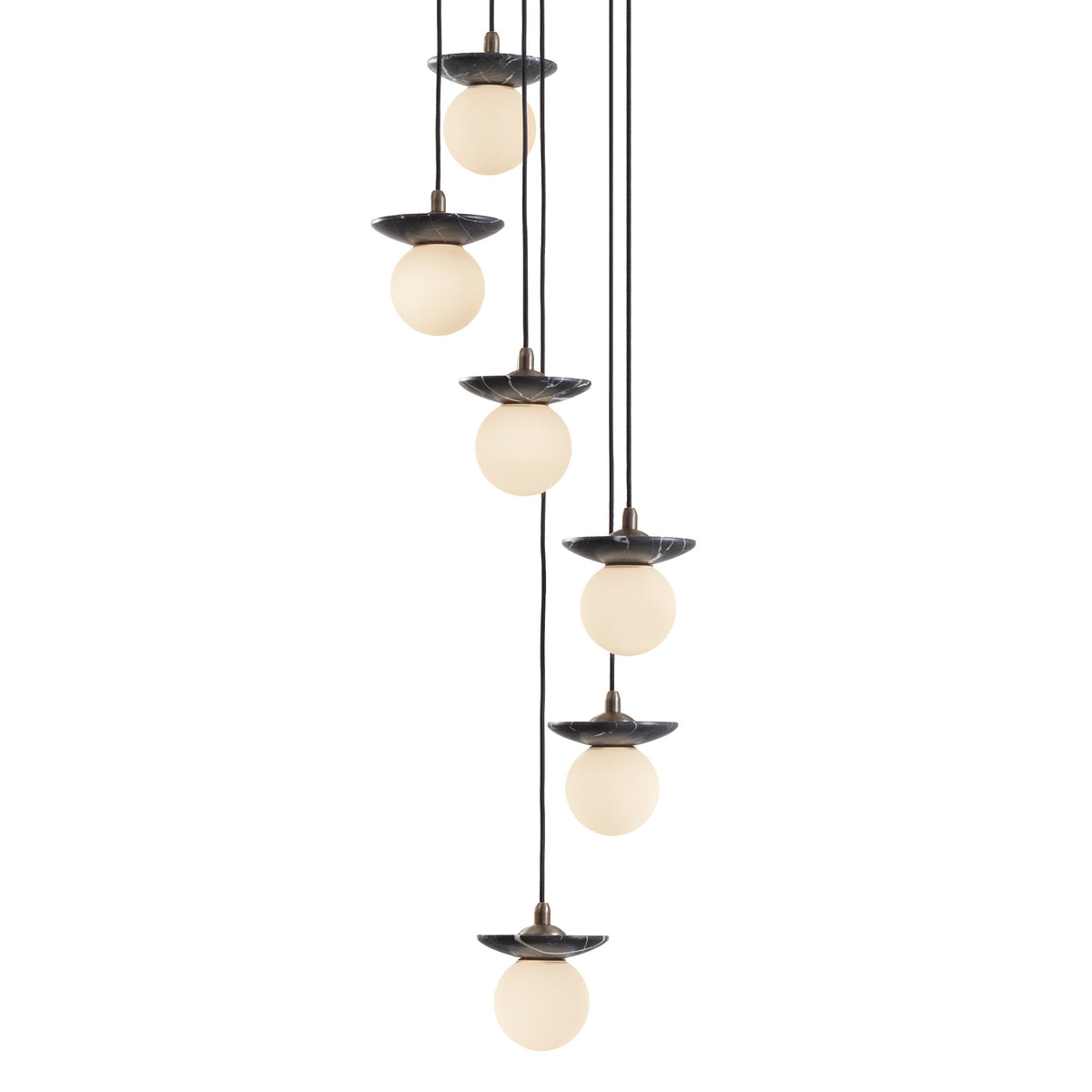 Orbit Pendant Light - 6 Drop