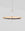 Finish:Satin Brass|||Strata Circular 900 Pendant in satin brass